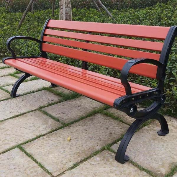 ghế công viên bằng gỗ ngoài trời