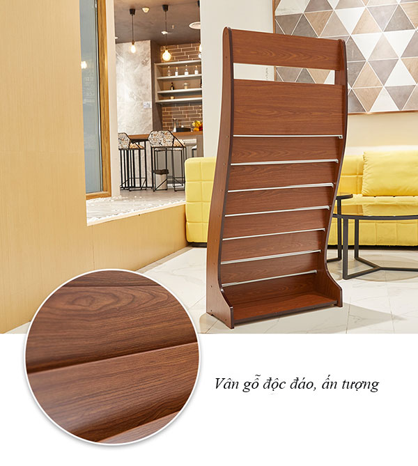 Chất liệu gỗ công nghiệp MDF được đánh giá cao