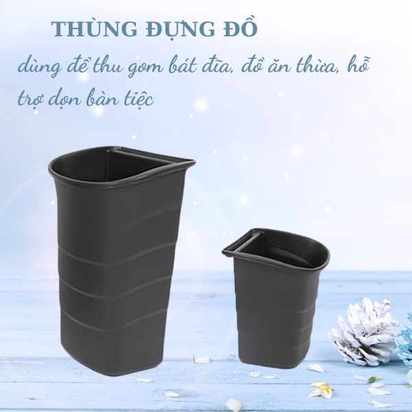 Thùng nhựa treo 2 đầu khung xe