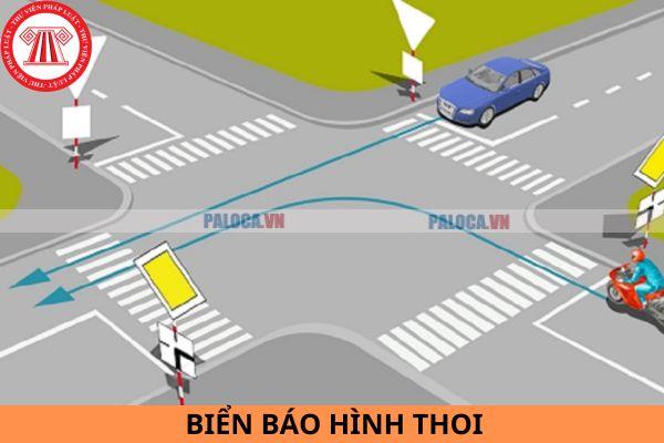Biển báo giao thông I.401 dùng để cảnh báo, nhắc nhở nhường đường