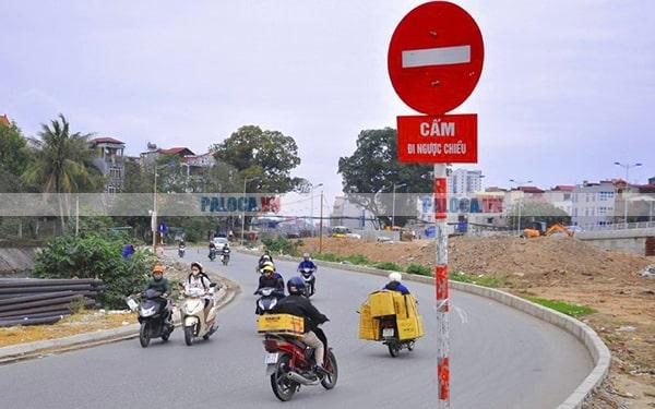 Biển báo giao thông hình tròn cấm đi ngược chiều 140.000 - 280.000VNĐ