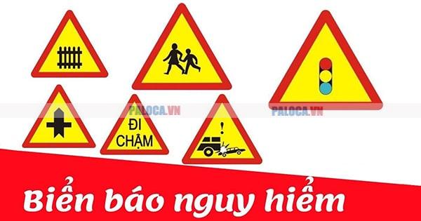 Biển báo giao thông tam giác - cảnh báo nguy hiểm