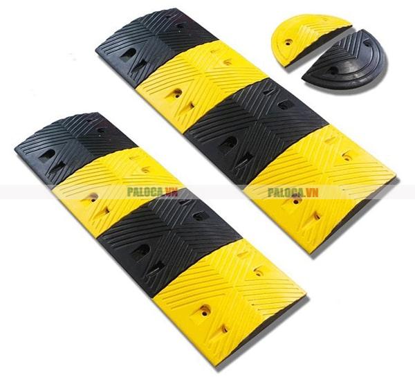 So sánh gờ giảm tốc nhựa với gờ giảm tốc bê tông