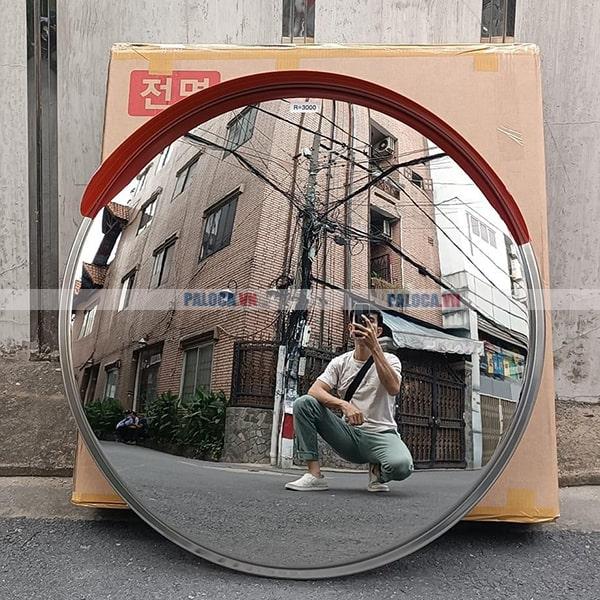 Gương cầu lồi PC có khả năng chịu lực tốt, giá cả hợp lý
