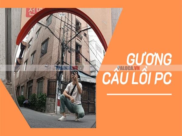 Gương cầu lồi PC dùng cả trong nhà và ngoài trời