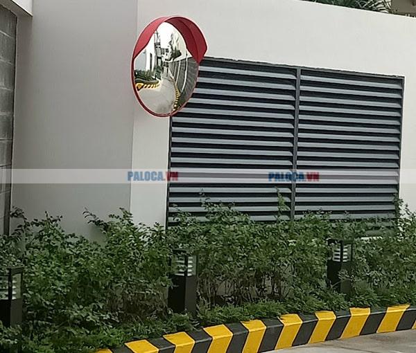 Gương cầu lồi phi 600mm trên các tuyến giao thông lớn