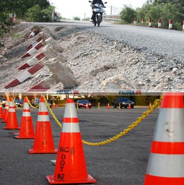 Khoảng cách cọc tiêu giao thông đảm bảo an toàn giao thông tối đa