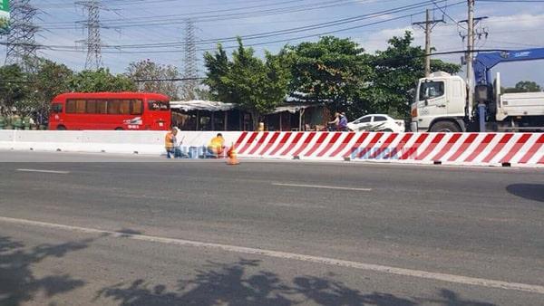 Không nên dùng chặn lùi xe cao su tại khi vực có sự nhiều phương tiện di chuyển thường xuyên
