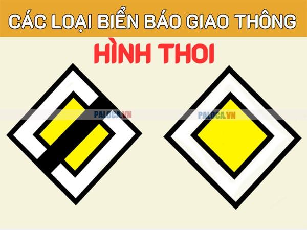 Quy định về biển báo giao thông hình thoi I.401, I.402 cần được tuân thủ