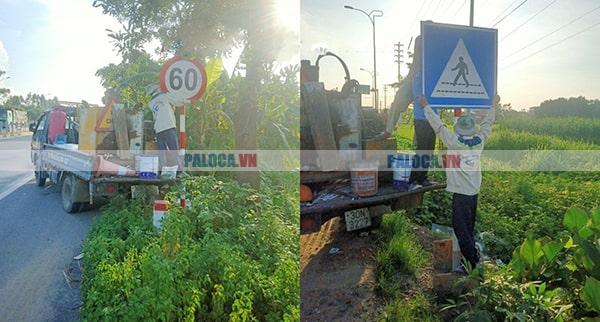 Khi lắp biển báo giao thông tốt nhất nên lắp phản quang