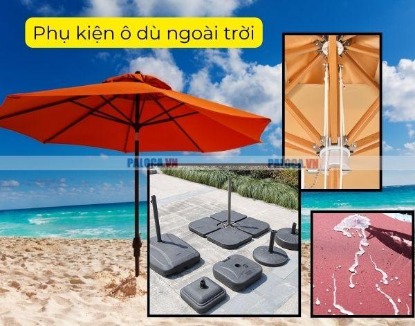 Thay mới phụ kiện ô dù ngoài trời