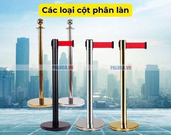 Các loại cột phân làn trên thị trường hiện nay