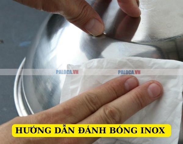 Hướng dẫn các bước thực hiện đánh bóng inox bị xước