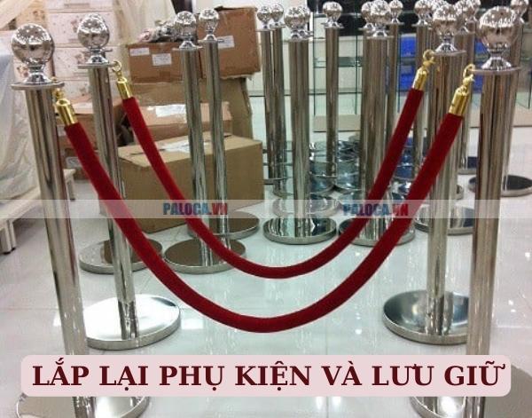 Sau khi vệ sinh xong, lắp lại phụ kiện và lưu trữ cẩn thận