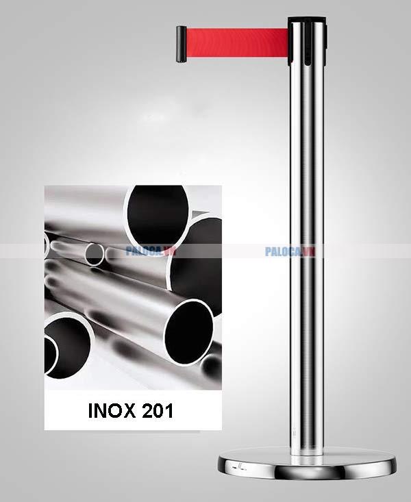 Cột phân làn Inox hay còn được gọi là cột chắn inox