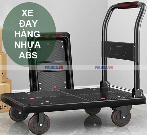 Xe đẩy hàng nhựa ABS được ưa chuộng bởi trọng lượng nhẹ, giá thành hợp lý