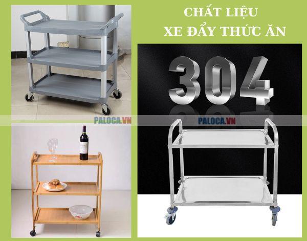 Hãy chọn cho mình loại xe đẩy thức ăn chất liệu tốt