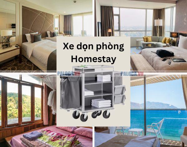 Xác định quy mô homestay để chọn mua xe làm buồng phù hợp