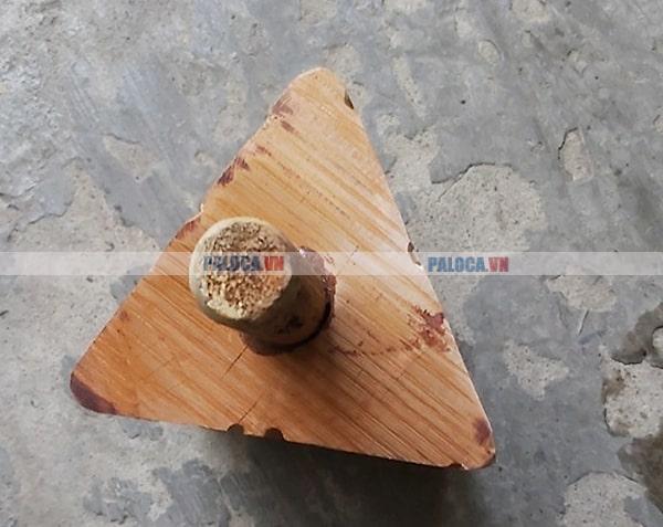 Cục chặn bánh xe bằng gỗ đẹp, thân thiện với môi trường