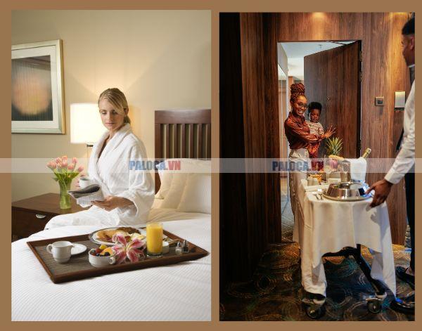 Room service mang đến trải nghiệm thoải mái cho khách hàng