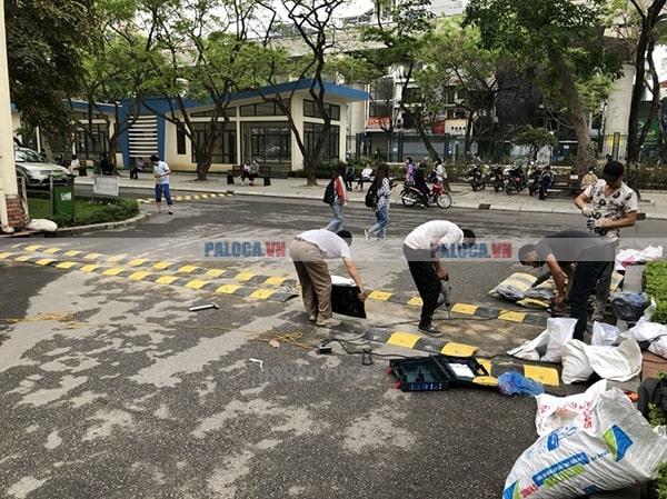 Giúp điều tiết mật độ giao thông tại cổng bệnh viện trường học