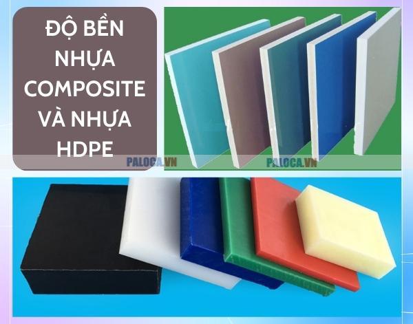 So sánh độ bền nhựa Composite và nhựa HDPE