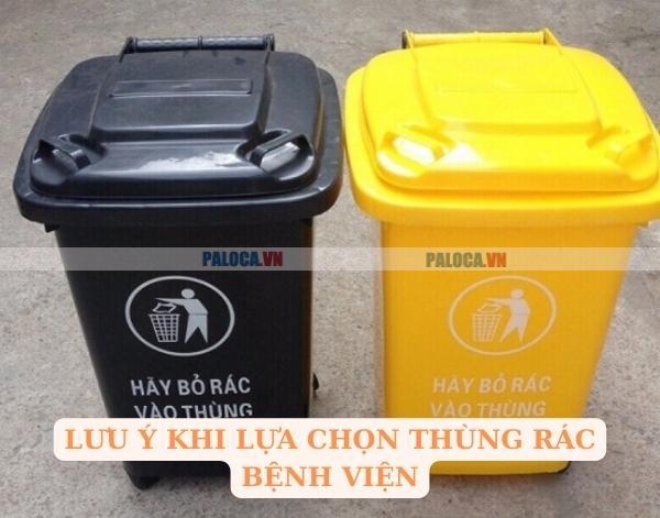 Các lưu ý để có thể lựa chọn được thùng rác thật sự phù hợp không gian bệnh viện