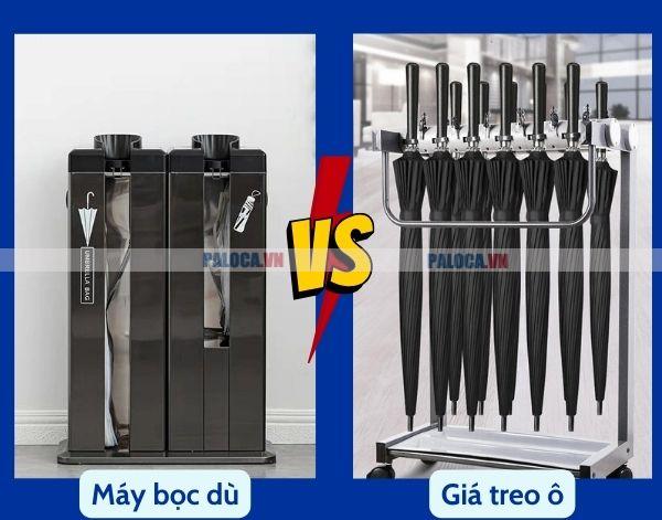 Bạn sẽ chọn lựa giá treo ô hay máy bọc ô dù tự động?