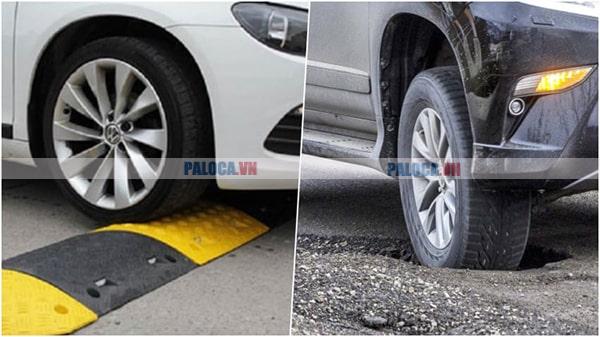 Gờ giảm tốc là một biện pháp hiệu quả giúp ô tô hạn chế tốc độ theo quy định