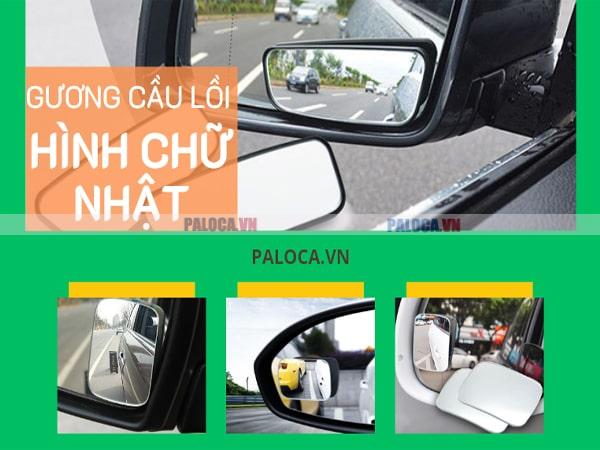 Gương cầu lồi hình chữ nhật ứng dụng phổ biến