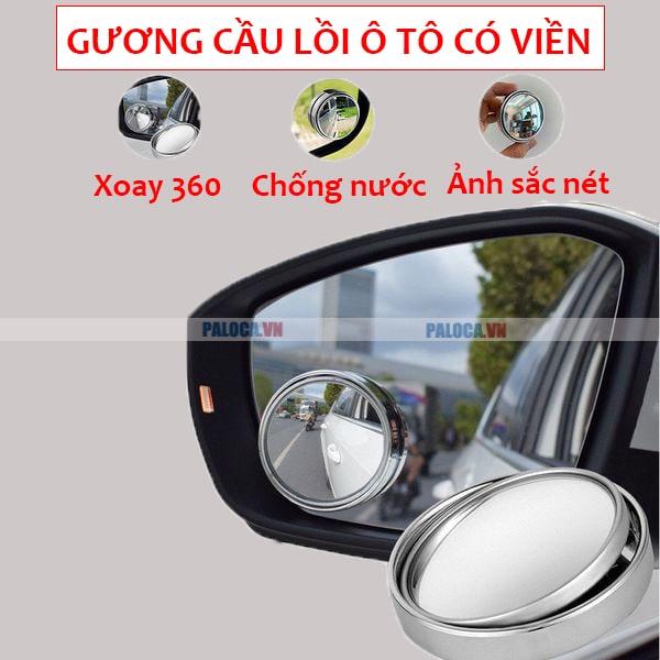 Gương cầu lồi ô tô có viền giá rẻ