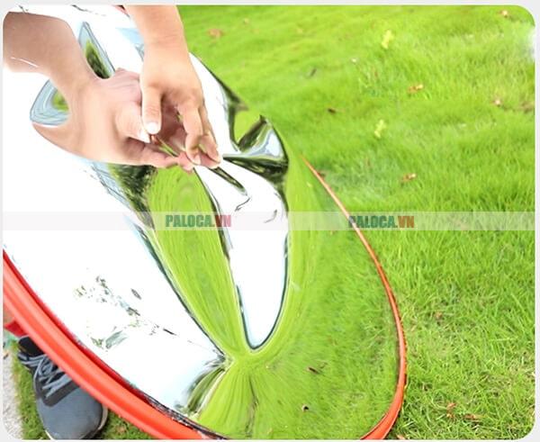Gương cầu lồi PC sử dụng loại nhựa tổng hợp có độ bền cao