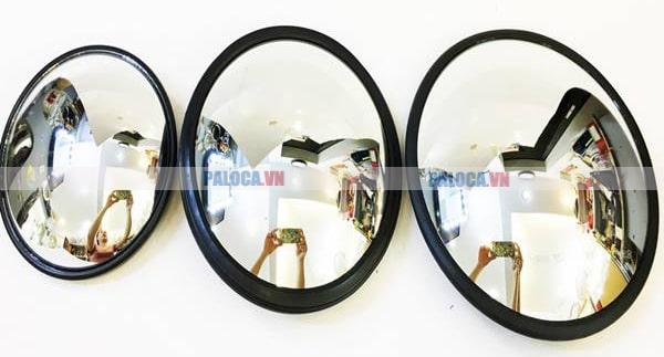 Kích thước gương cầu lồi ảnh hưởng đến tầm nhìn của người lái xe 
