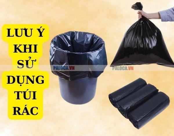 Lưu ý khi sử dụng túi đựng rác thải