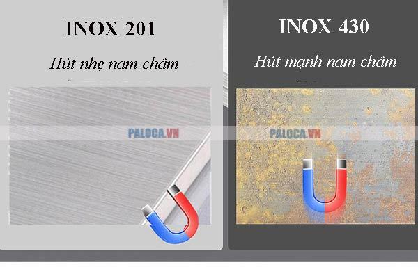 Nên học cách phân biệt xe chở hành lý inox 201 và inox 430