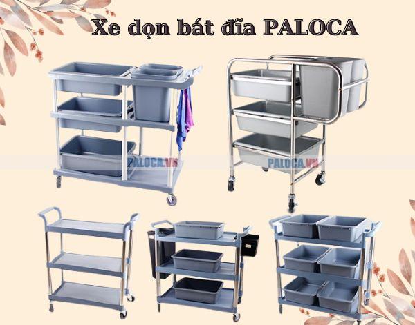 Mua xe dọn đồ nhà hàng thương hiệu Paloca