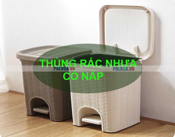 Lợi ích của thùng rác nhựa có nắp