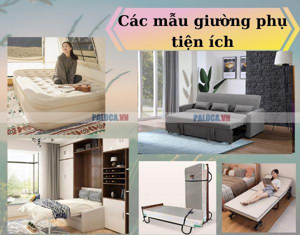 Các mẫu giường phụ tiện ích