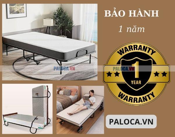 Paloca bảo hành 1 năm với mọi giường phụ mình kinh doanh