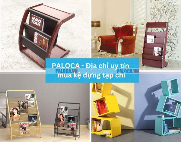 Paloca bán đa dạng mẫu mã kệ sách tạp chí