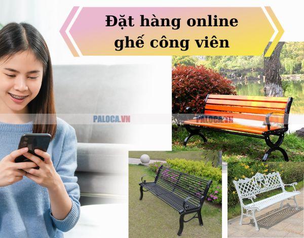 Đặt mua ghế công viên online và những điều nên lưu ý