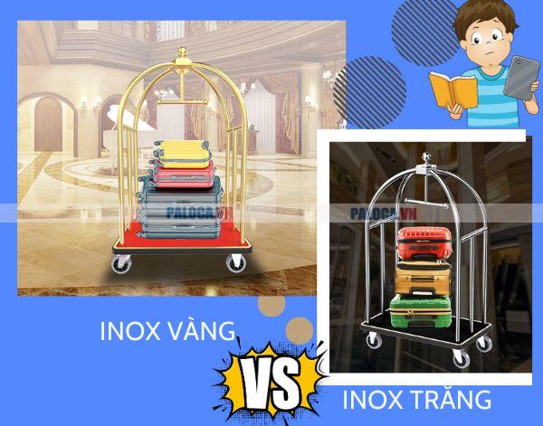 Xe chở hành inox inox màu nào đẹp và bền?