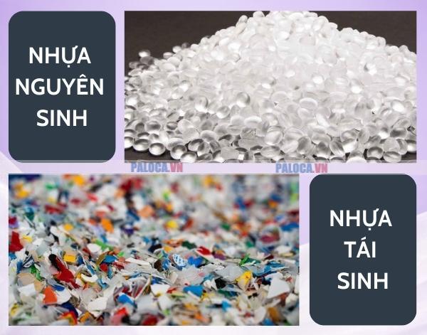 Nhựa nguyên sinh có tính ổn định và độ tinh khiết cao hơn so với nhựa tái sinh