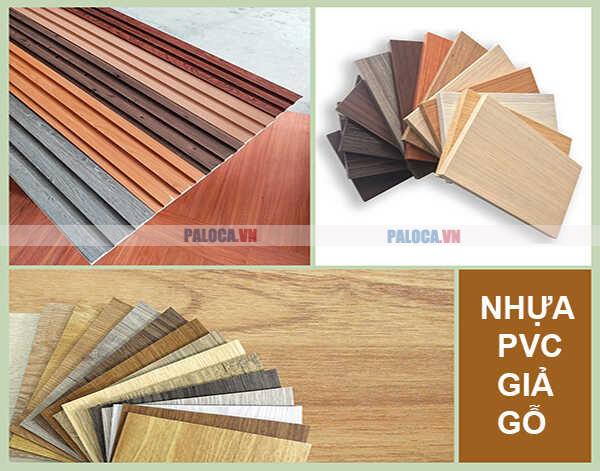 Nhựa PVC giả gỗ