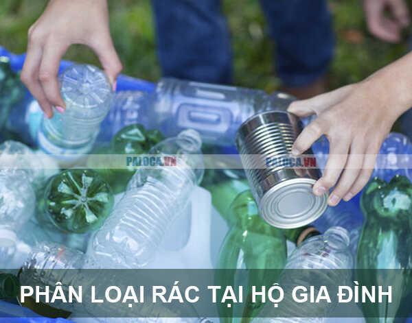 Hướng dẫn cách phân loại rác tại hộ gia đình