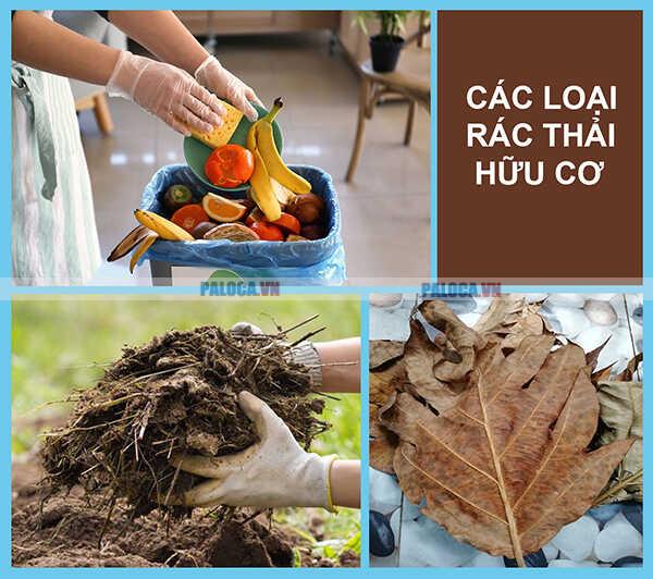 Rác thải hữu cơ có thể tồn tại ở nhiều dạng vật chất khác nhau