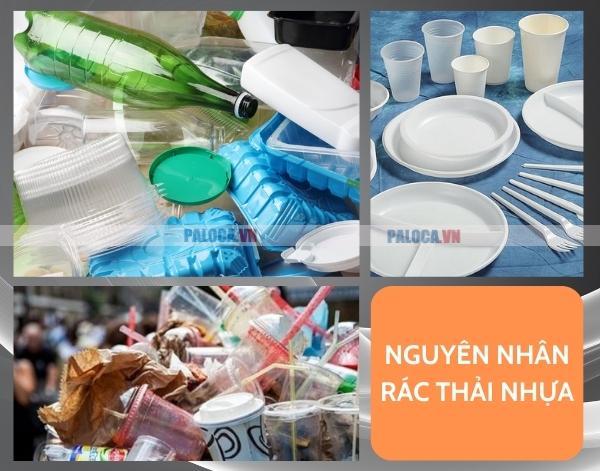 Rác thải nhựa có thể sinh ra do nhiều nguyên nhân