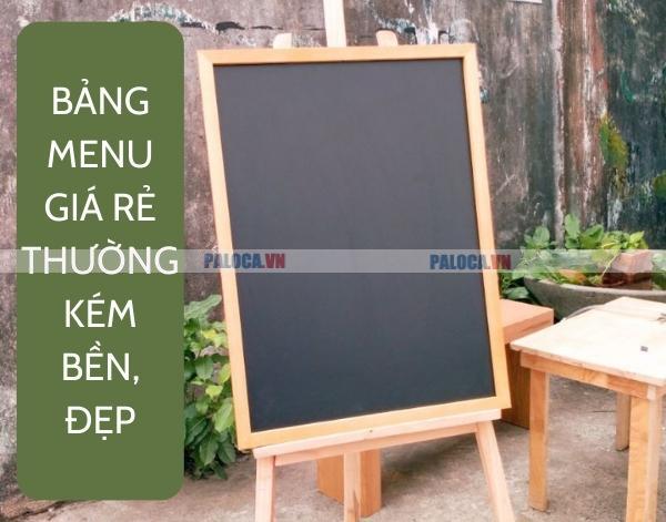 Dùng bảng menu giá rẻ thường nhanh hỏng, kém đẹp, ảnh hưởng đến hình ảnh của thương hiệu