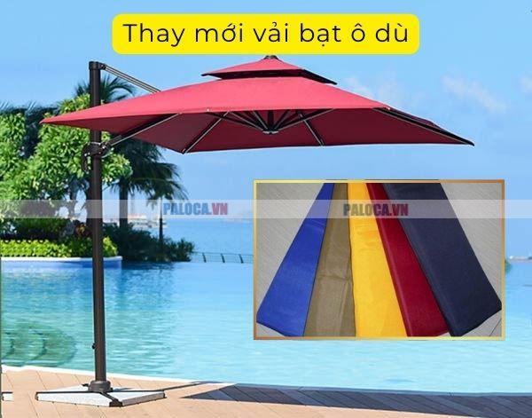 Các điều nên biết khi thay mới vải bạt ô dù