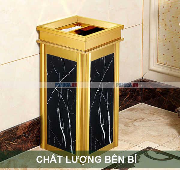 Chất liệu đá và inox cao cấp mang đến sự bền bỉ cho sản phẩm